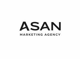 ASAN Marketing Agency logo in black text on white background